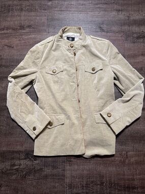 Bogner Light Beige Corduroy Jacket